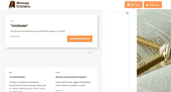 Desktop Screenshot of mensajecristiano.com